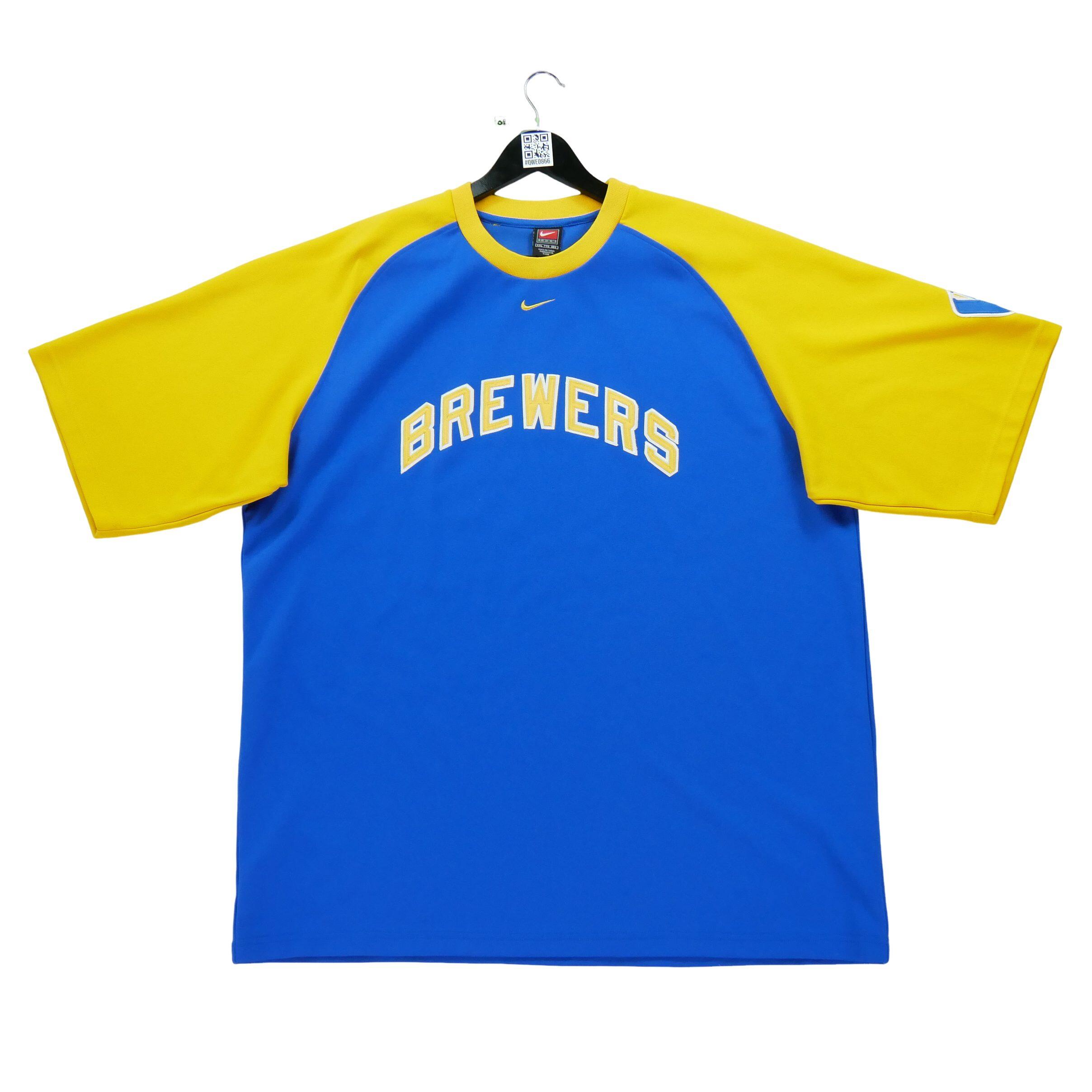Seconda Mano - Maglia Milwaukee Brewers MLB uomo - Stato molto buono 3/7
