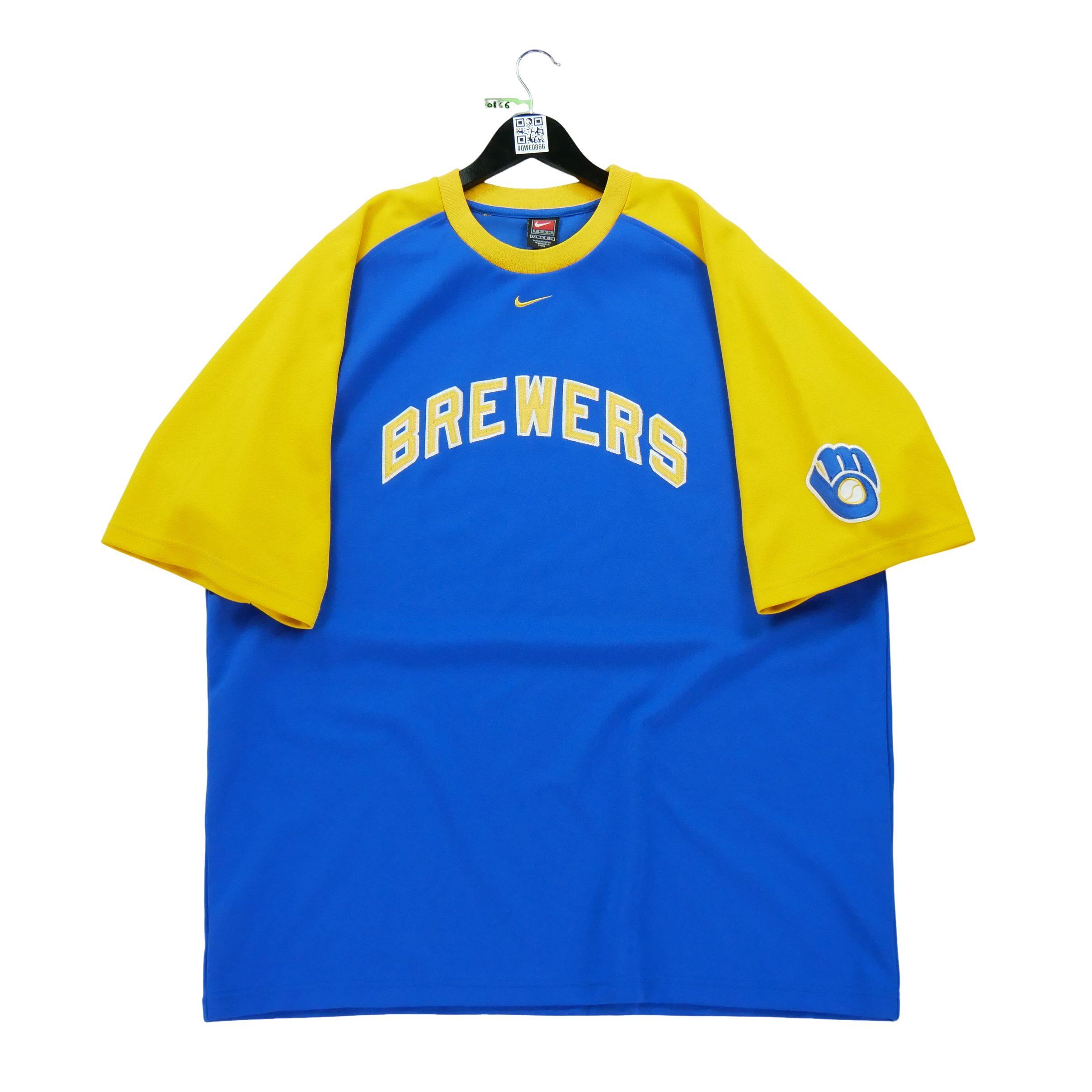 Seconda Mano - Maglia Milwaukee Brewers MLB uomo - Stato molto buono 1/7