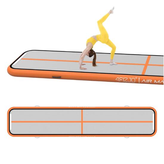 Ścieżka akrobatyczna gimnastyczna z pompką uniwersalna 4FIZJO AIR MAT 5 m