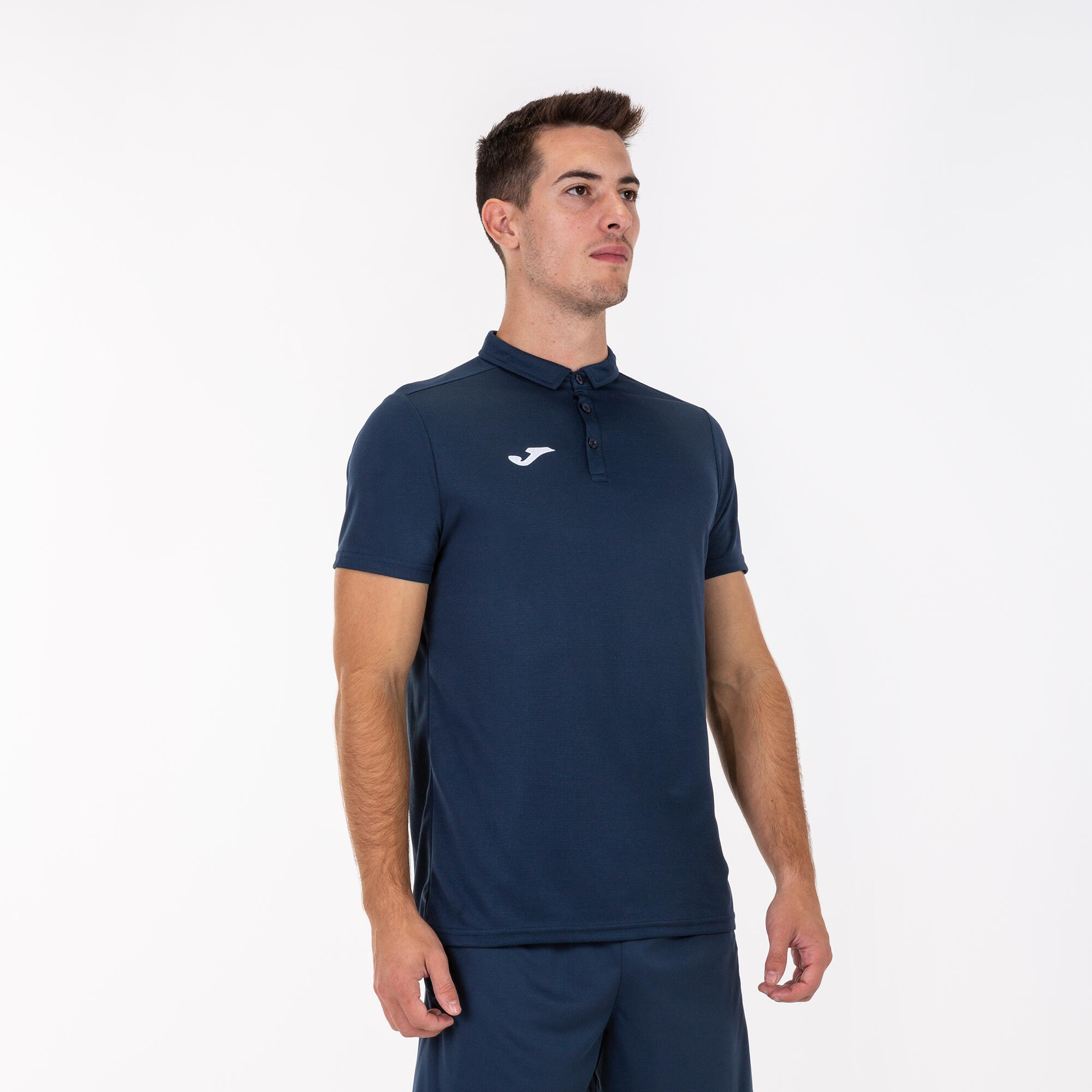 Polo Manches Courtes Golf Enfants Joma Hobby Bleu Marine 2/7