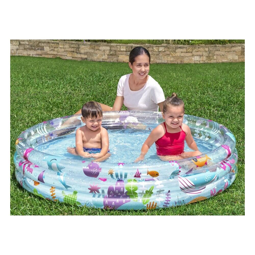 Piscina Hinchable Bestway Vida Marina 152x30 cm +2 Años Jardin 51004 2/2