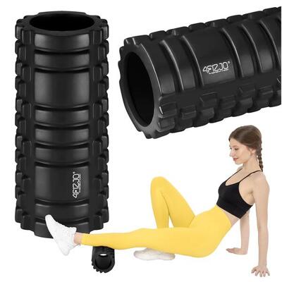 Foam roller EVA rilievi 33 cm trigger point schiena e gambe 4FIZJO