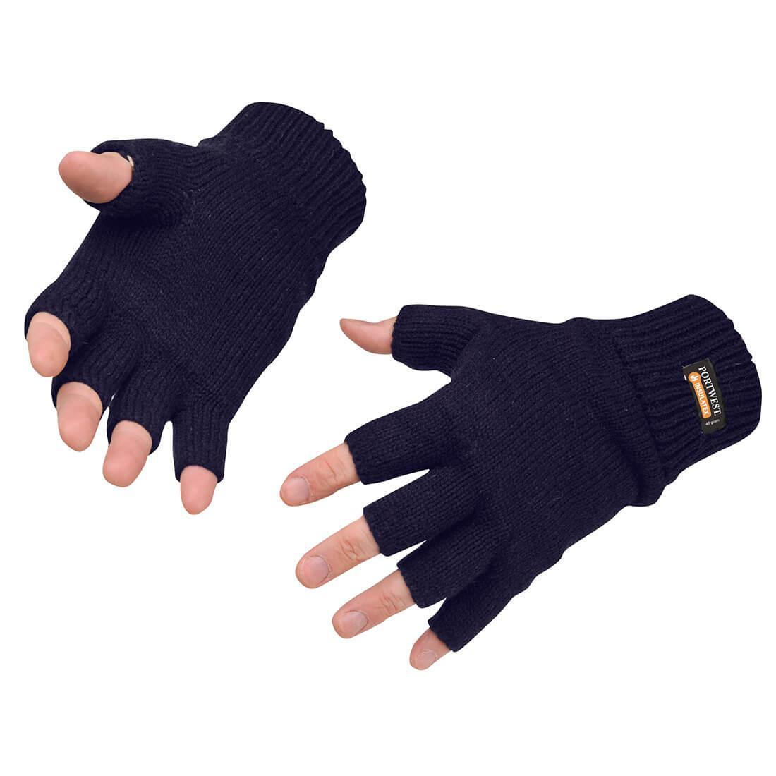 PORTWEST Insulatex Guanti Senza Dita Portwest Blu Navy