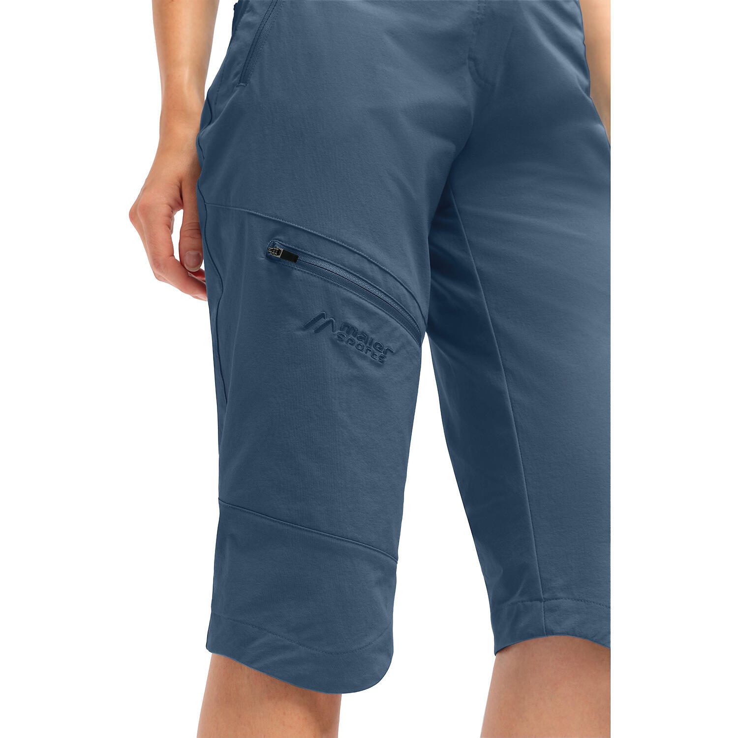Pantalón de senderismo slim mujer Maier Sports Capri Vario 5/5