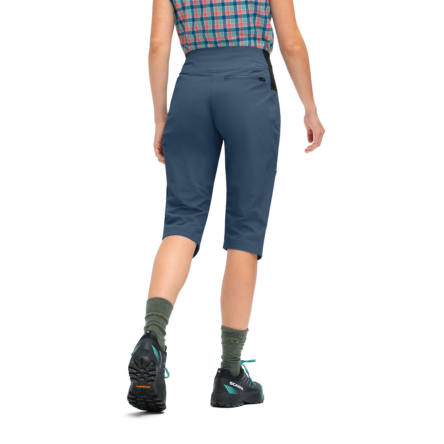 Pantalón de senderismo slim mujer Maier Sports Capri Vario 4/5