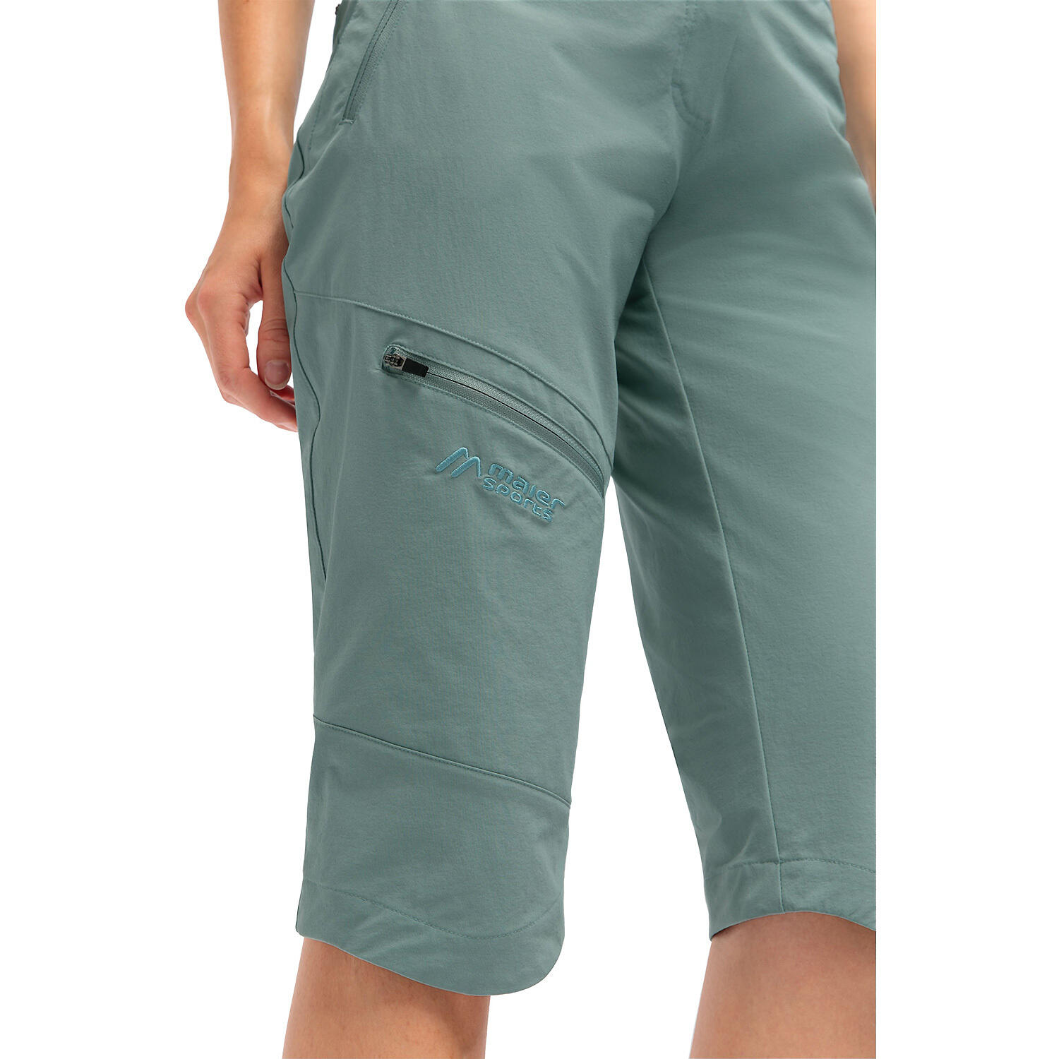 Pantaloni da trekking slim donna Maier Sports Capri Vario 5/5