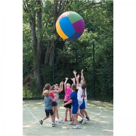 Ballon géant Spordas multicolore enfant 85 cm 2/5