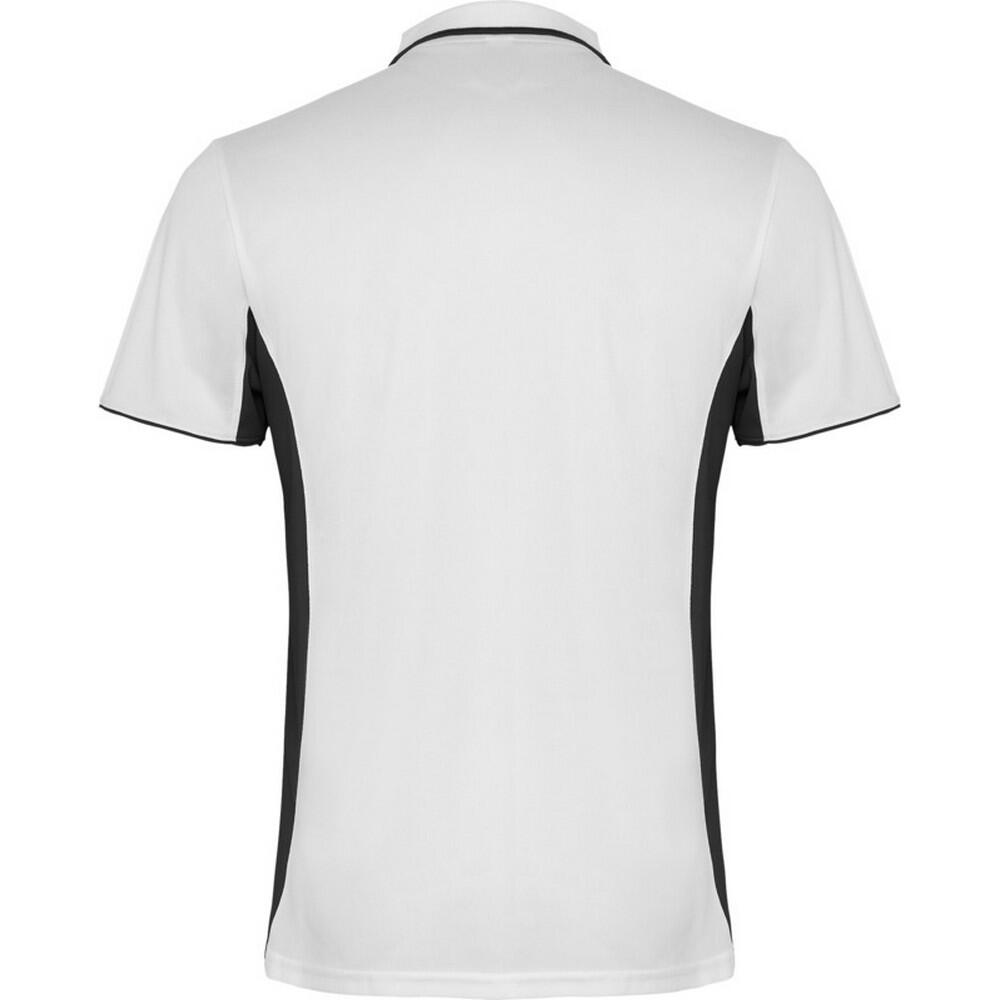 Polo Manches Courtes Sport MONTMELO Adulte (Noir Uni) 2/4