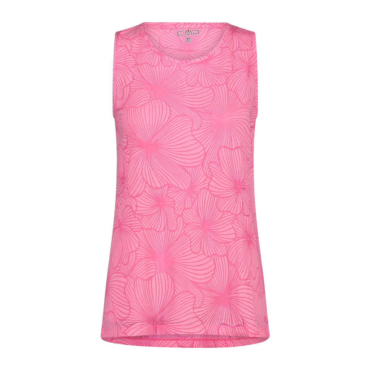 Cmp - Débardeur Fleuri Femme Cmp - Débardeur - Rose - 40 M - Decathlon