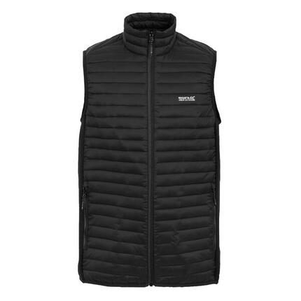 Veste Hybride Matelassée ANDRESON Homme (Kaki Foncé / Noir)