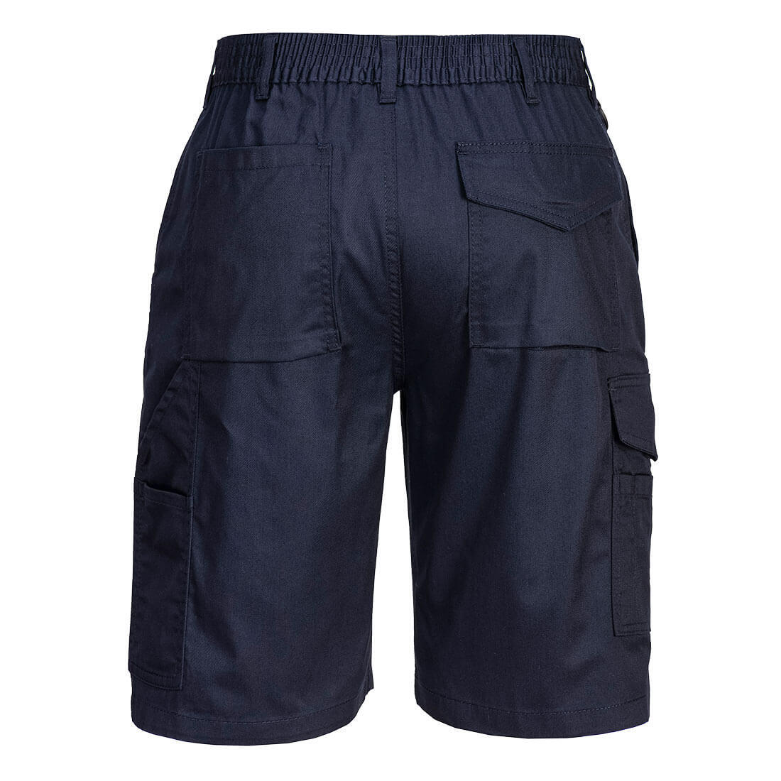 Womens/Ladies Cargo Shorts (Navy) 2/2