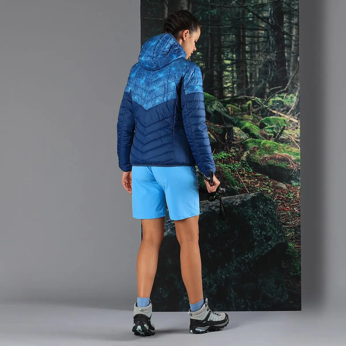 Daunenjacke mit Kapuze, Damen CMP 5/6