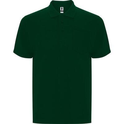 Unisex volwassen centauro premium poloshirt met korte mouwen (marineblauw)