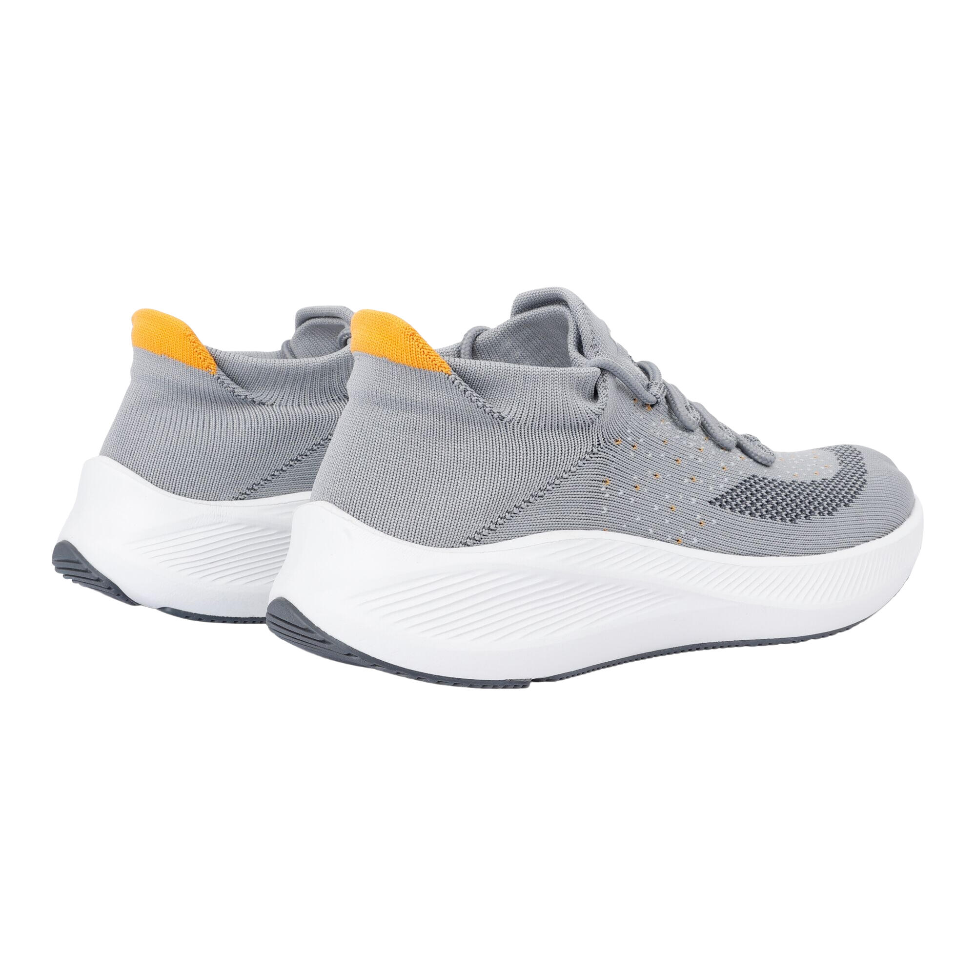 Baskets ORTON Homme (Gris Orage / Orange) 2/5