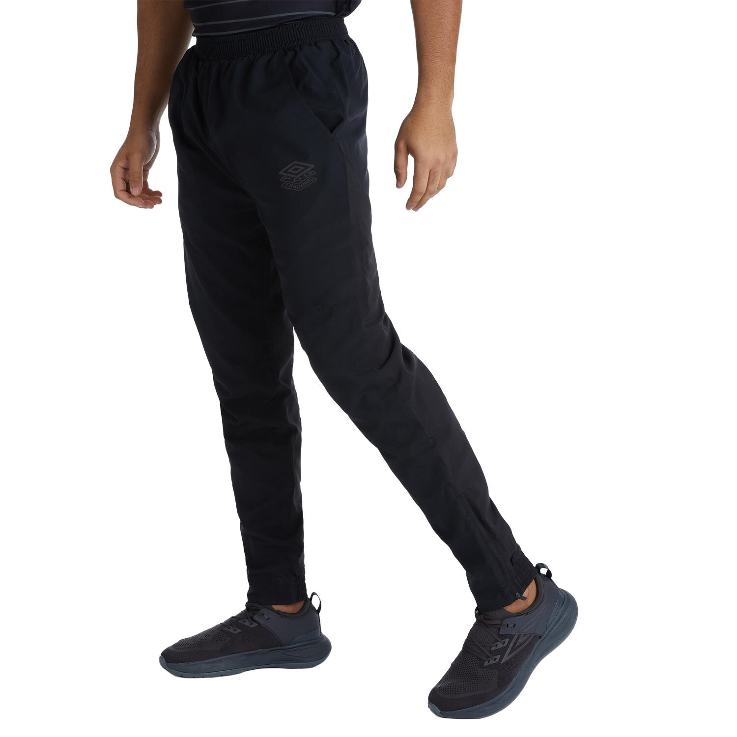 Mens PTF Woven Jogging Bottoms (Black/Urban Chic) 3/3