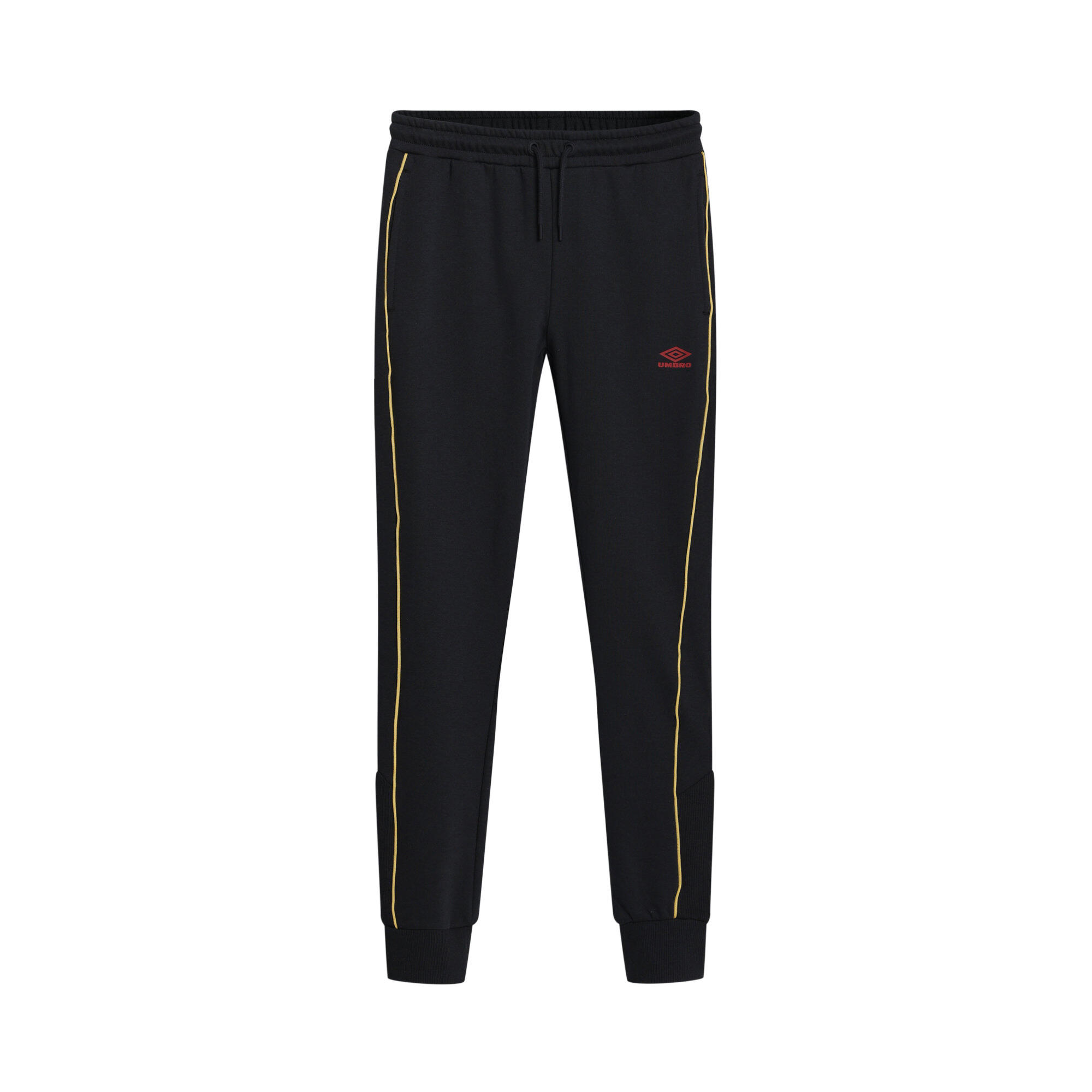 black / red