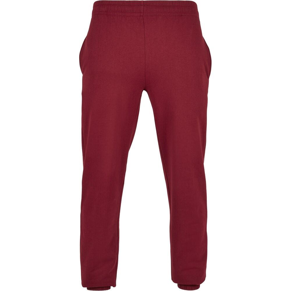 BUILD YOUR BRAND Unisex Adult Basic Jogging Bottoms (Burgundy)