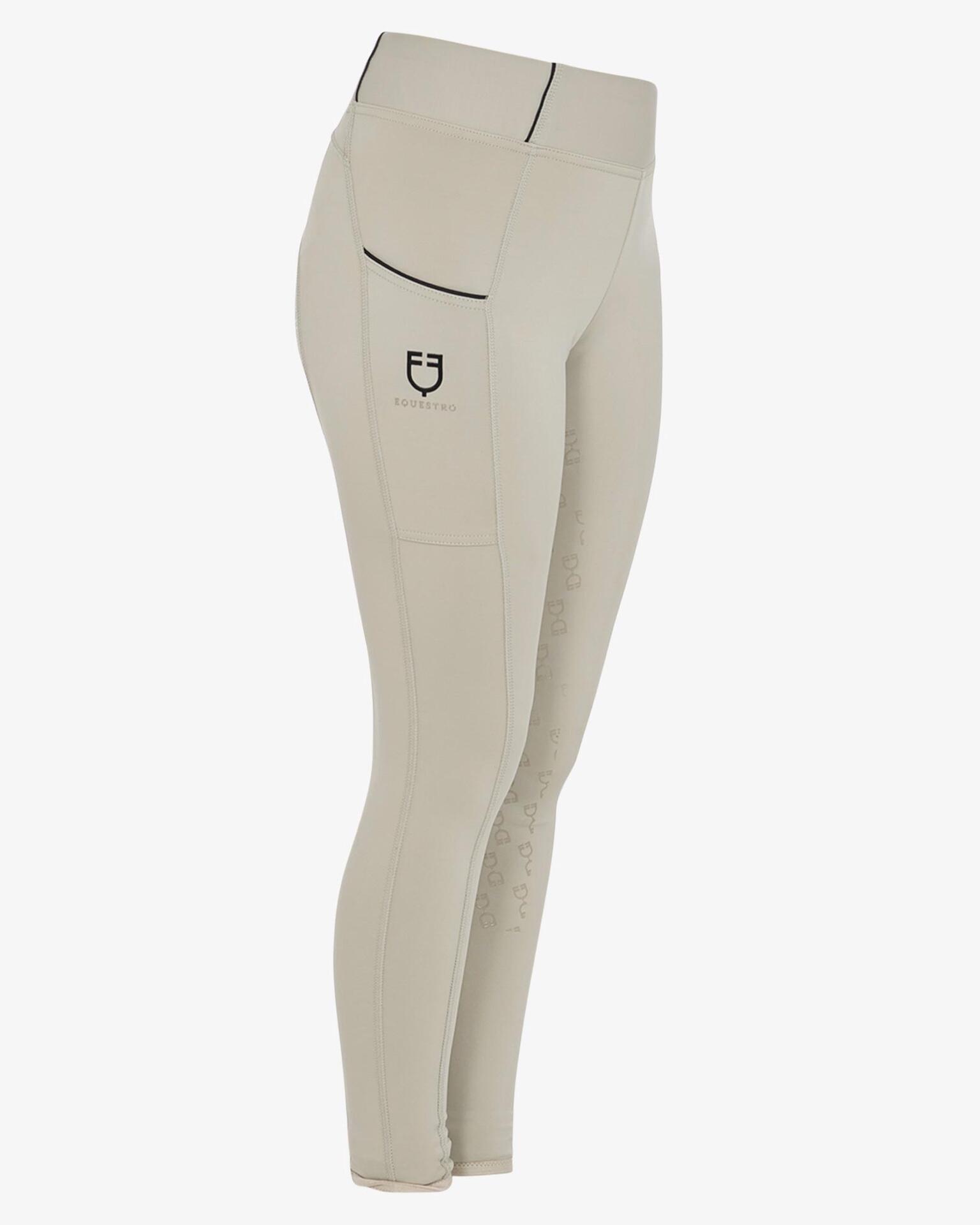 Equestro Filles Slim Fit Grip Legging 1/1