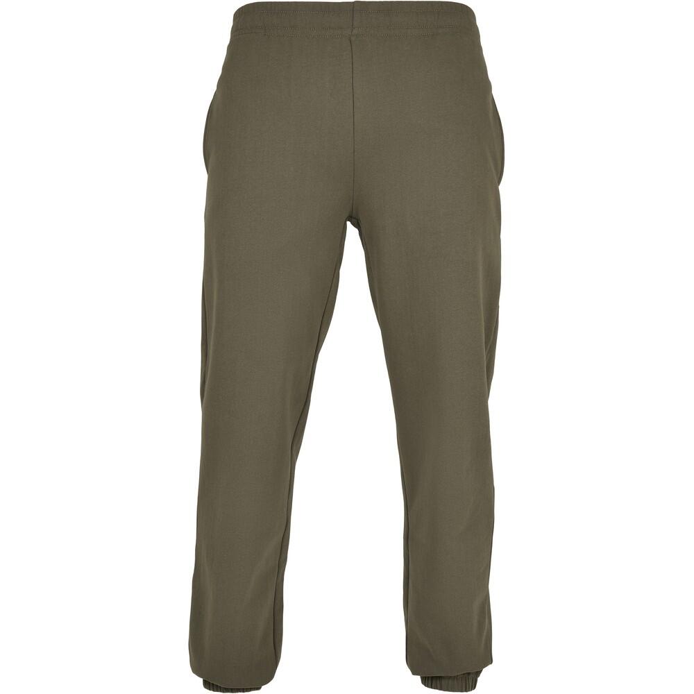 BUILD YOUR BRAND Unisex Adult Basic Jogging Bottoms (Olive)