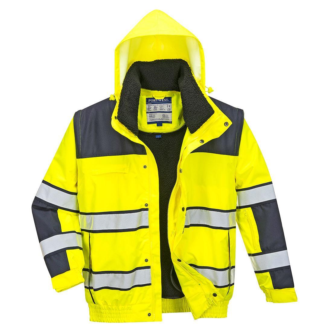yellow / navy blue