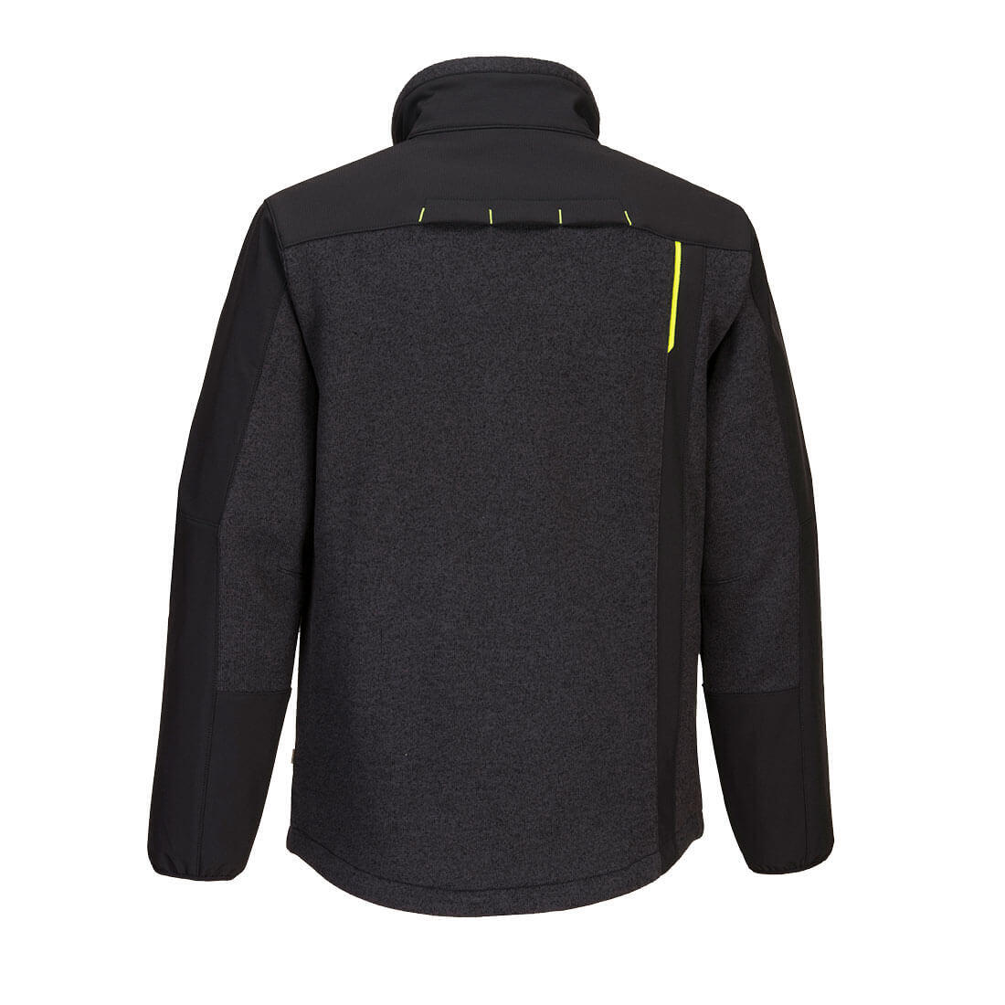 Mens Wx3 Softshell Hybrid Jacket (Black) 2/2