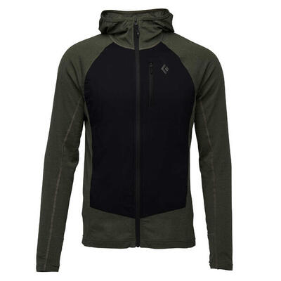 Track suit jas black diamond coefficient lt hybrid