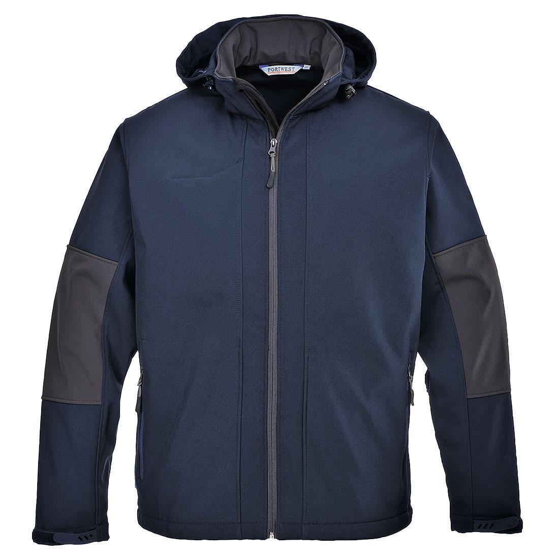 Męska Kurtka Soft Shell Z Kapturem
