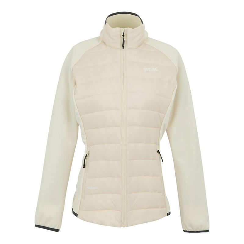Veste Hybride CLUMBER Femme (Vanille Clair / Gris Phoque)