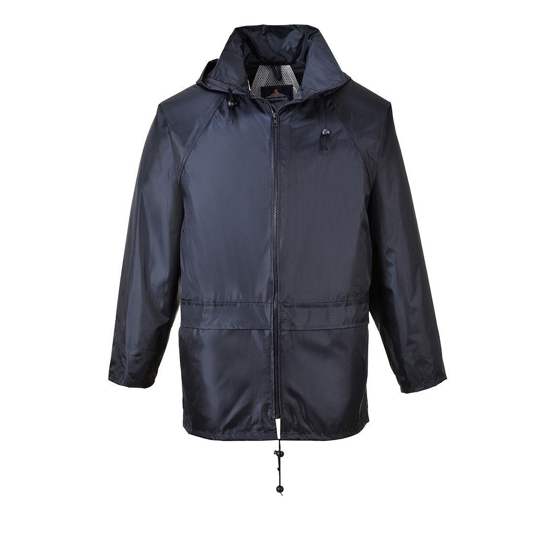 PORTWEST Mens Classic Raincoat (Navy)