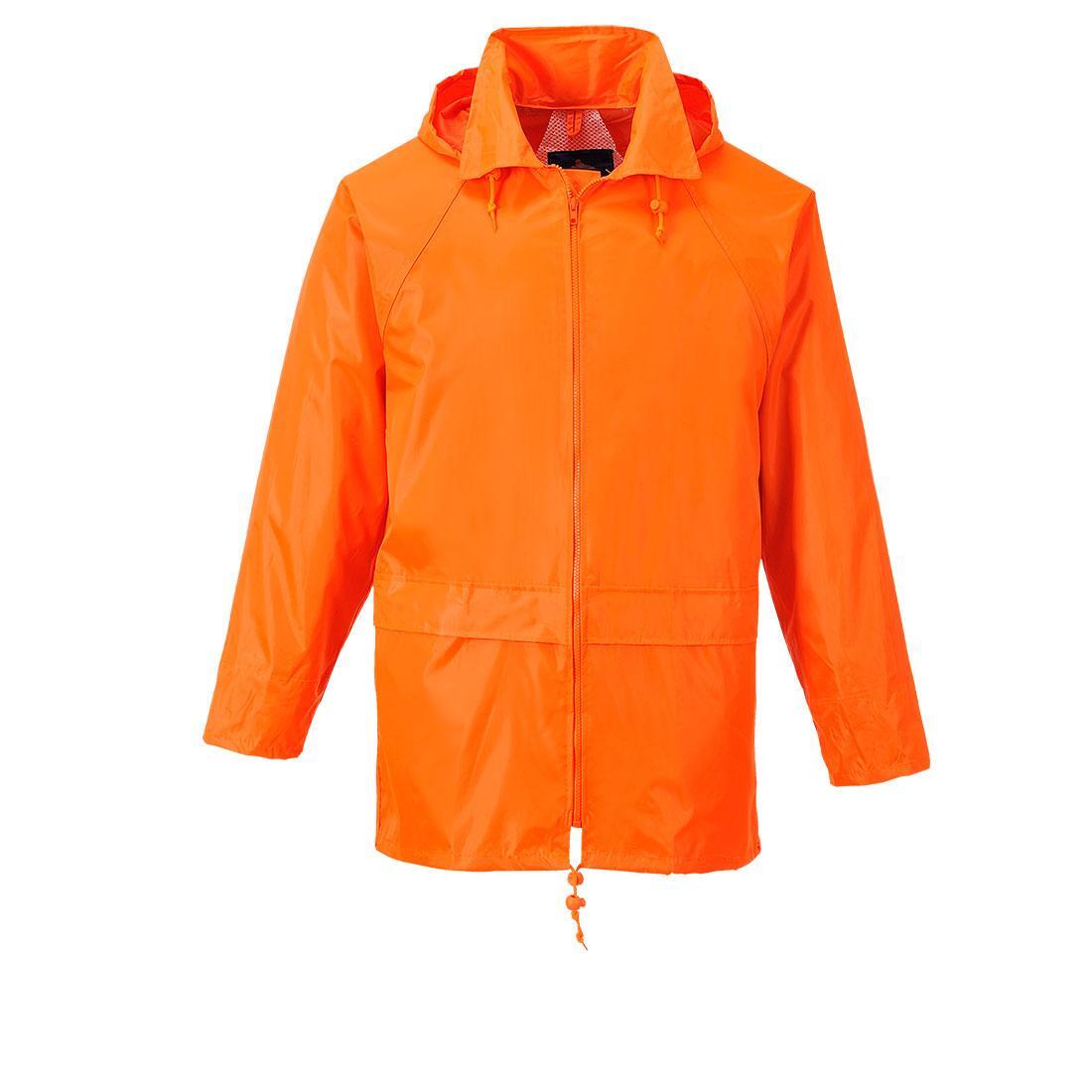 PORTWEST Mens Classic Raincoat (Orange)