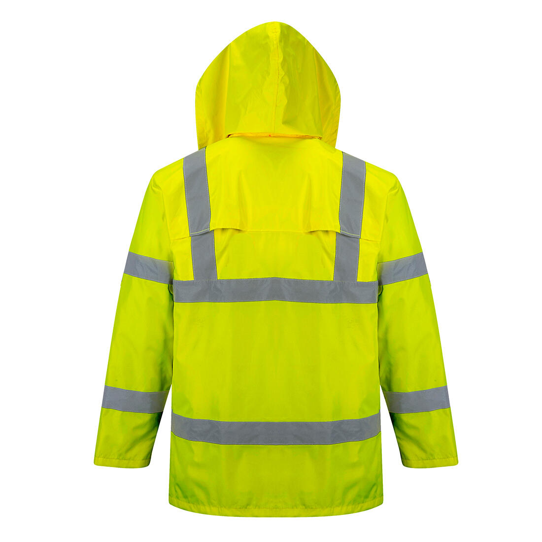 Mens Rain HiVis Jacket (Yellow) 2/2