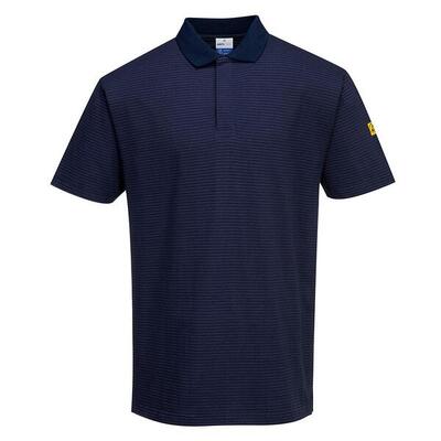 Antistatisch poloshirt voor heren (marine)