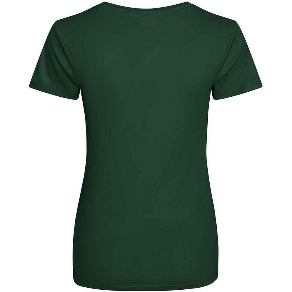 Tshirt De Sport Femme (Vert Bouteille) 2/2