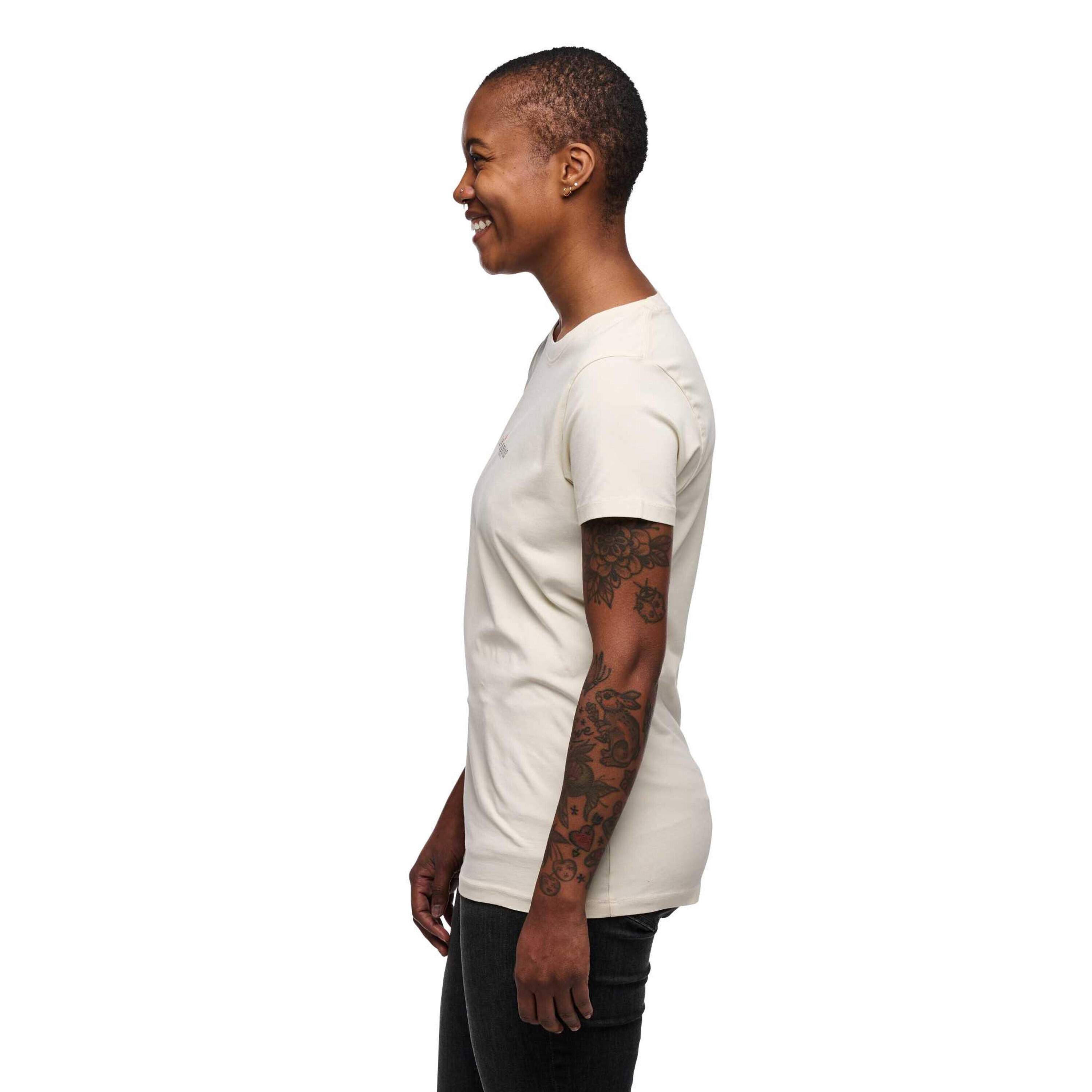 Camiseta de mujer Black Diamond Heritage Wordmark 4/4