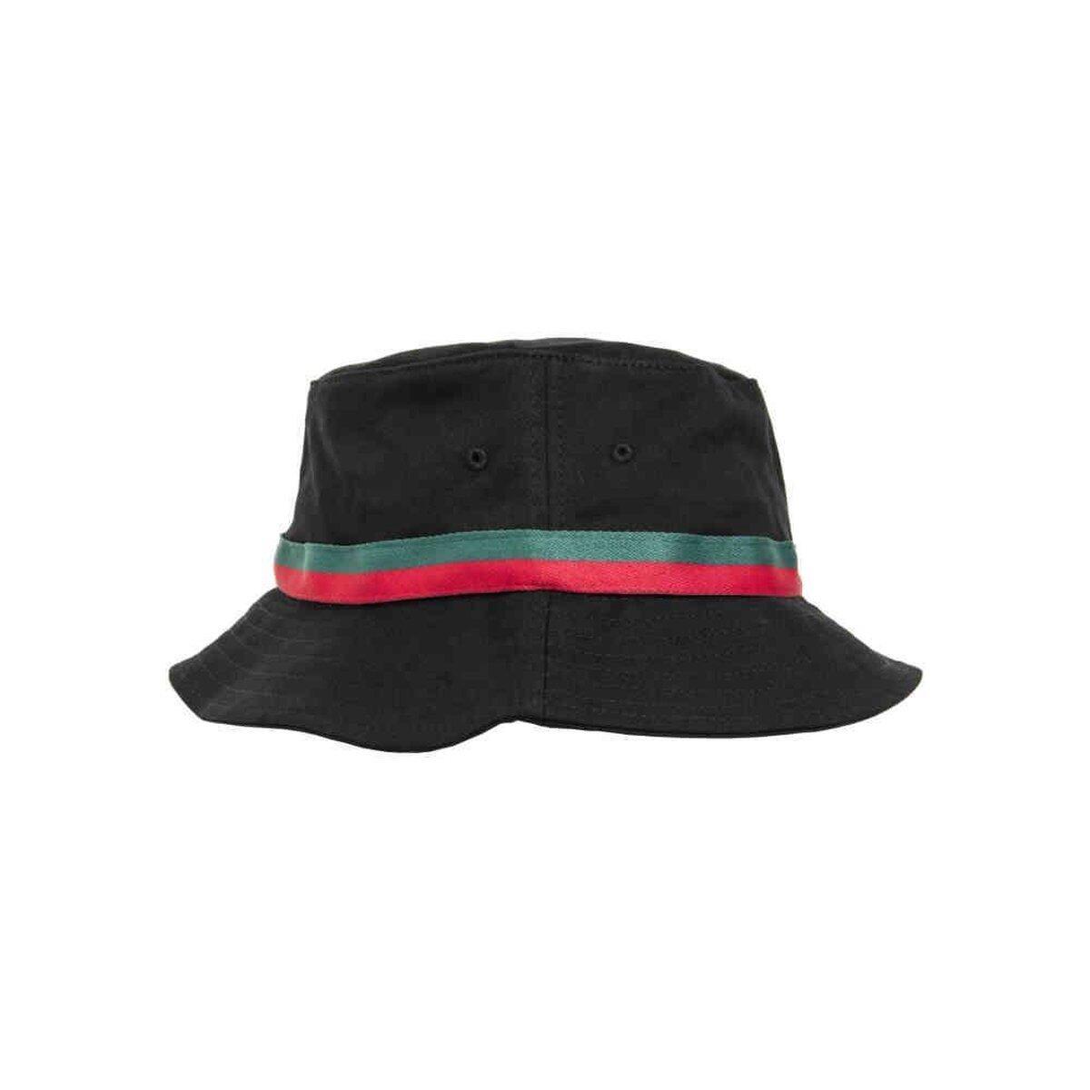 Chapéu de balde listrado (Preto/Vermelho/Fogo/Verde) 2/2