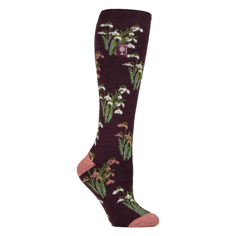 Heat Holders Chaussettes Thermiques Femme Ultra Chaudes – Deep Fuschia, Taille 37-42, Chaleur 7x Supérieure Au Coton