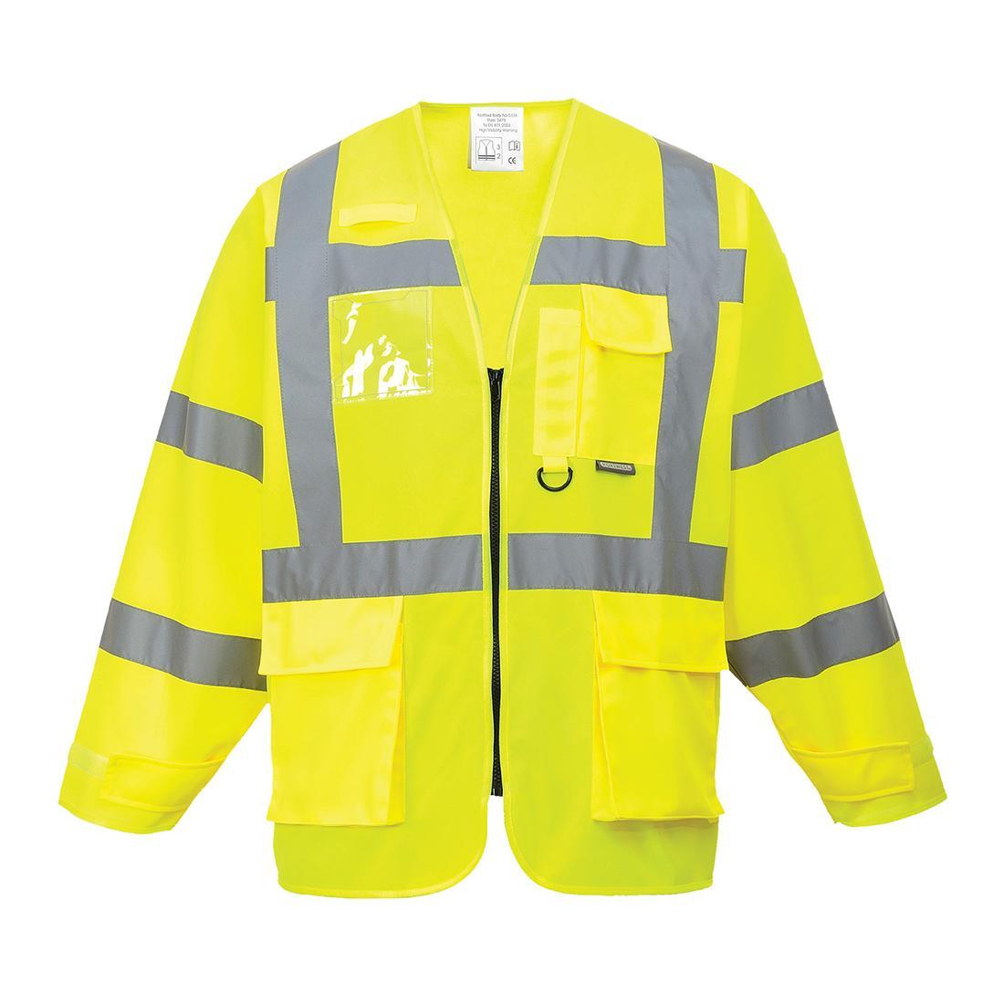 Mens Executive HiVis Jacket (Yellow) 1/1