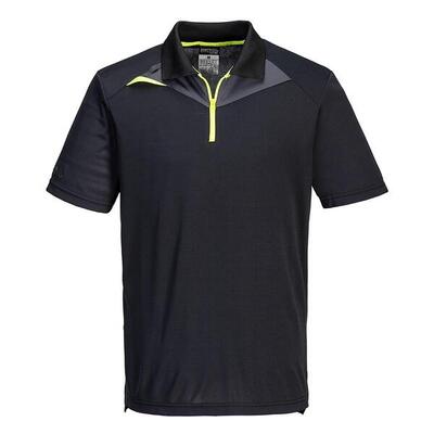 Heren dx4 poloshirt (zwart)