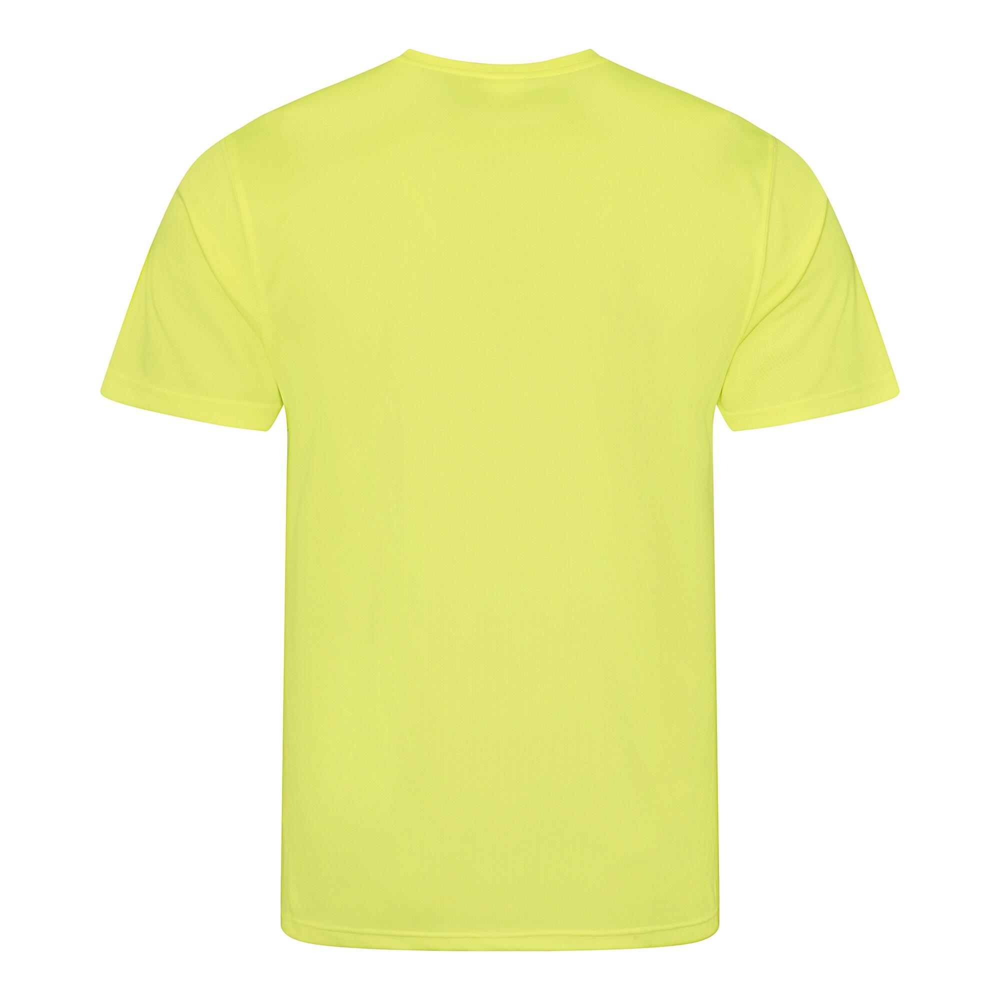 Just Cool Performance TShirt Herren Neongelb 2/2