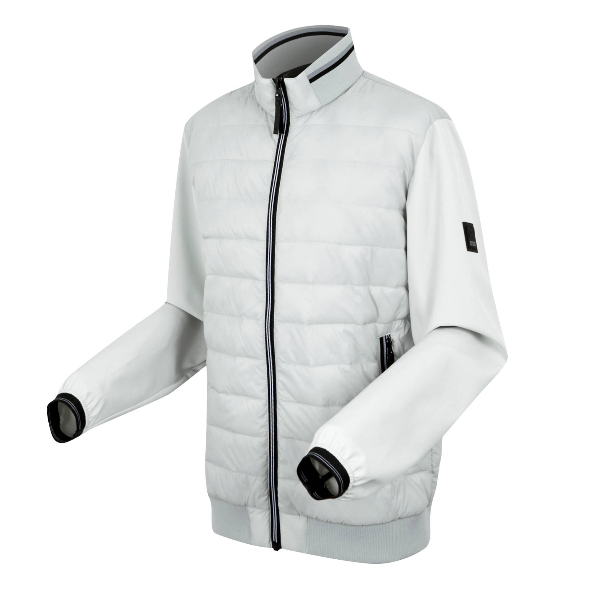 Mens Brennon Hybrid Jacket (Iceberg) 3/4