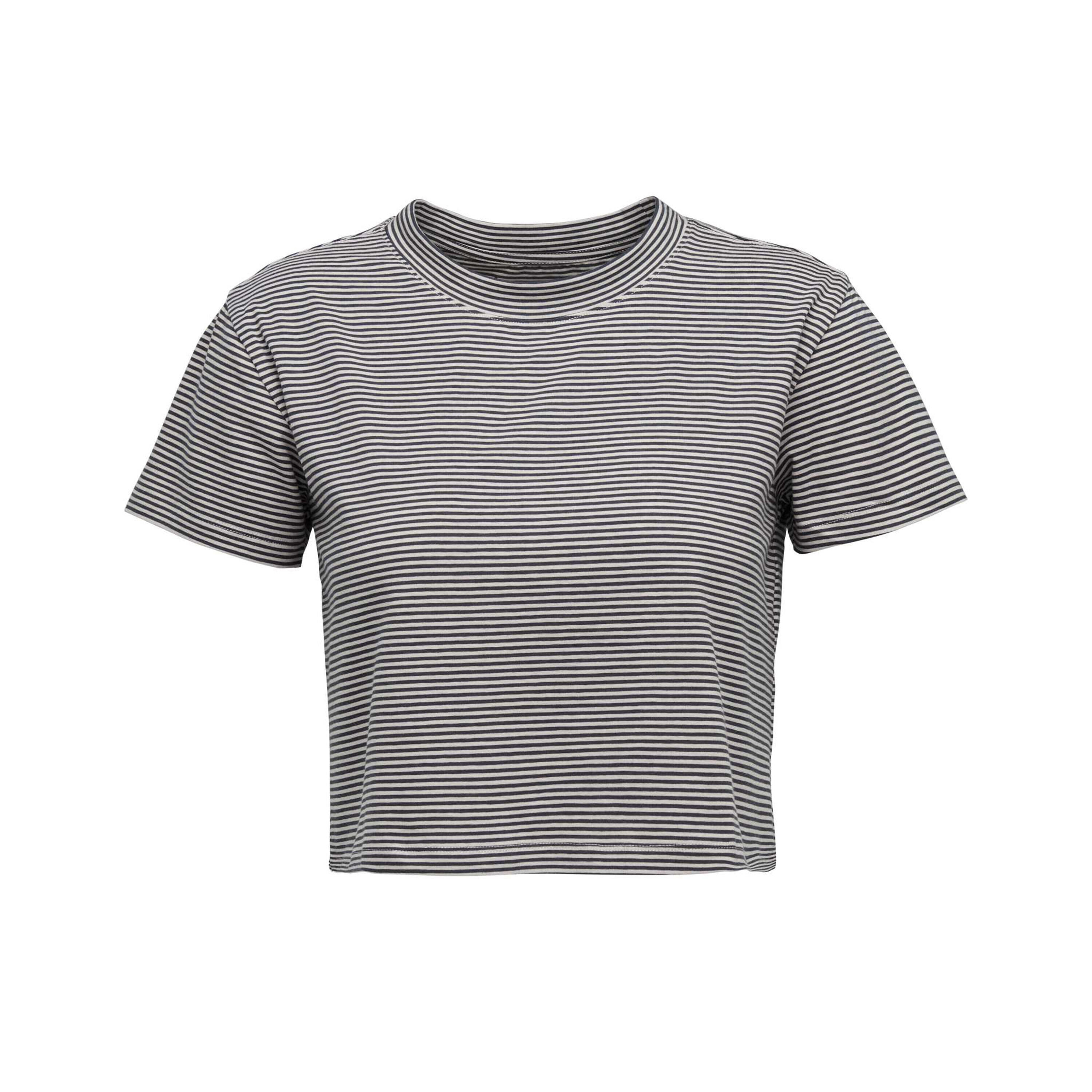 BLACK DIAMOND T-shirt da donna a righe Black Diamond BD Crop