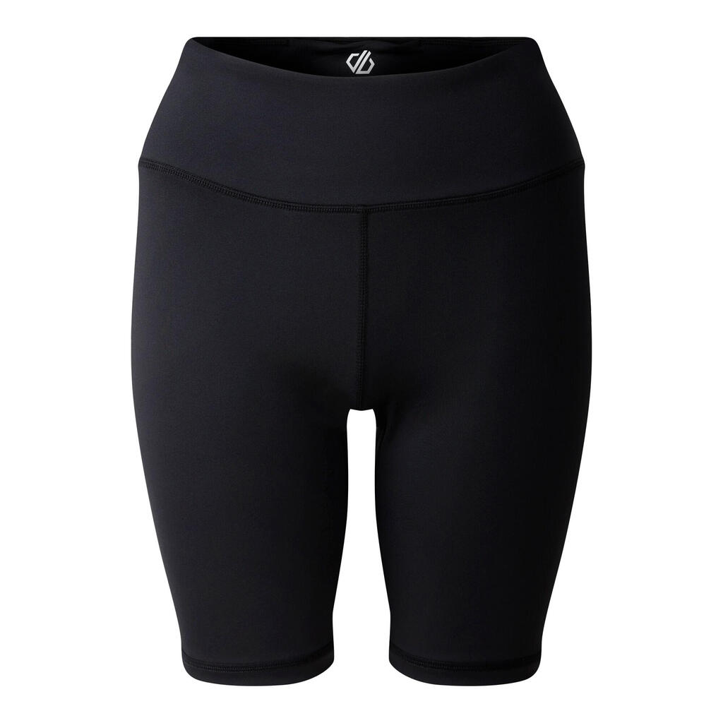 Womens/Ladies Upbeat Casual Shorts (Black)
