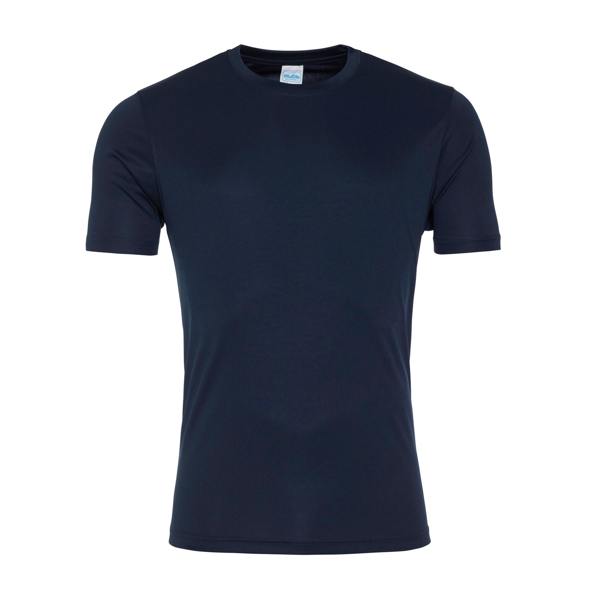 Just Cool Mens Smooth Short Sleeve TShirt (French Navy) 2/2