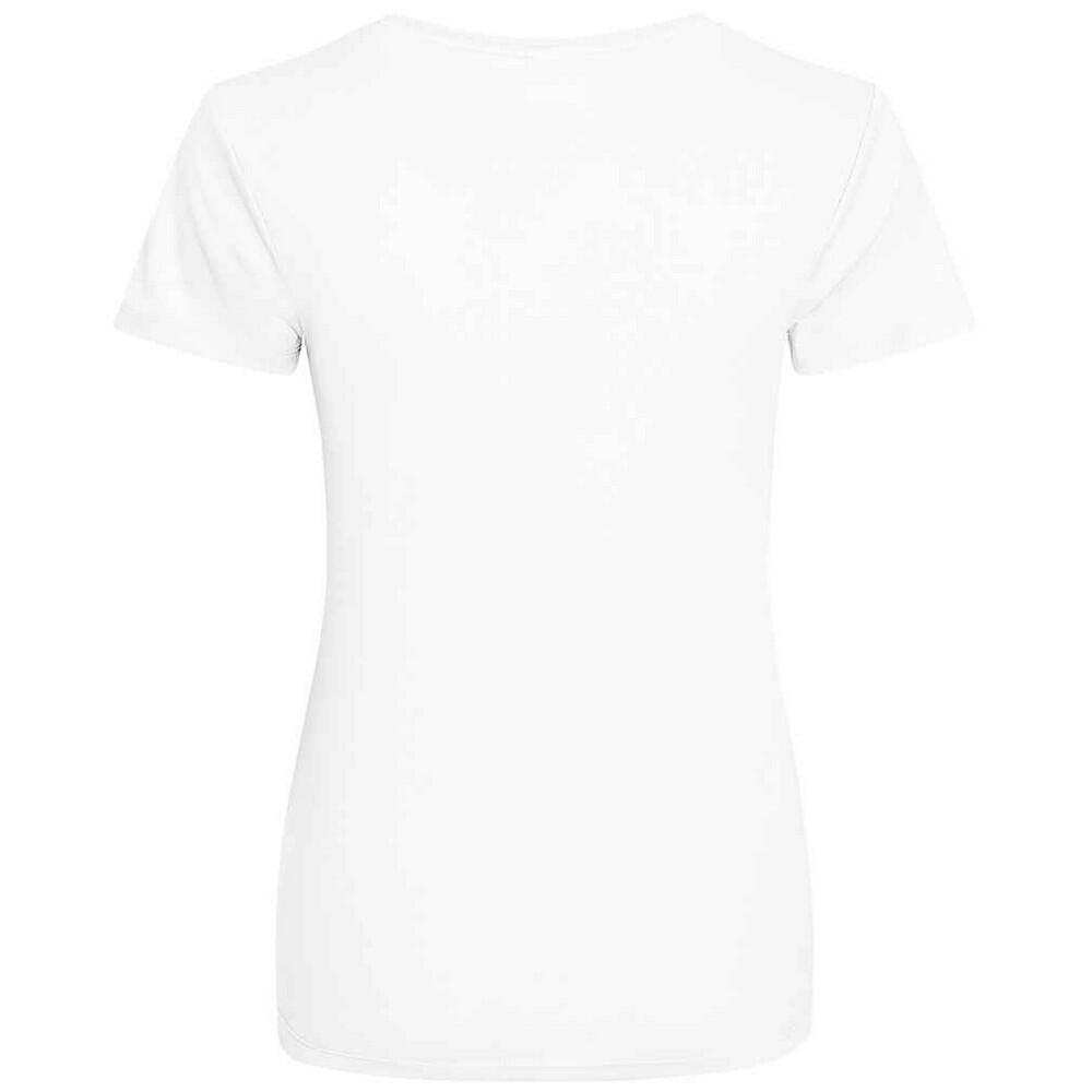 Tshirt De Sport Femme (Blanc) 2/2