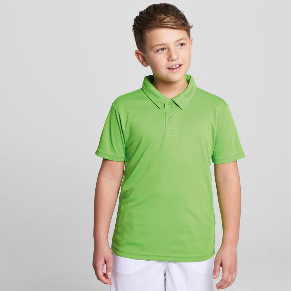 Polo SPORT Enfants (Vert Citron) 3/3