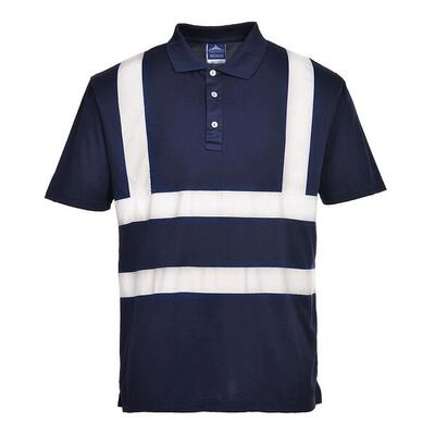 Heren iona poloshirt (marine)