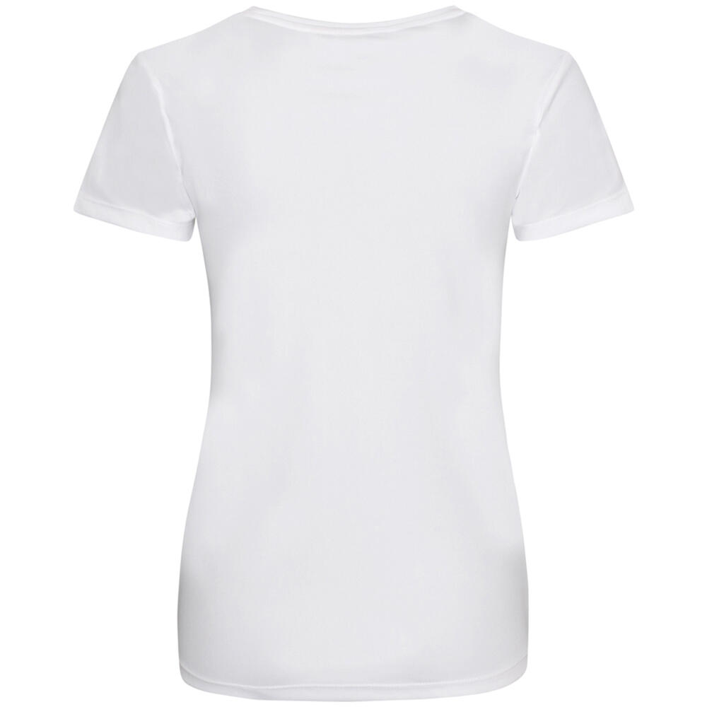Just Cool Girlie Smooth TShirt Damen Schneeweiß 2/2