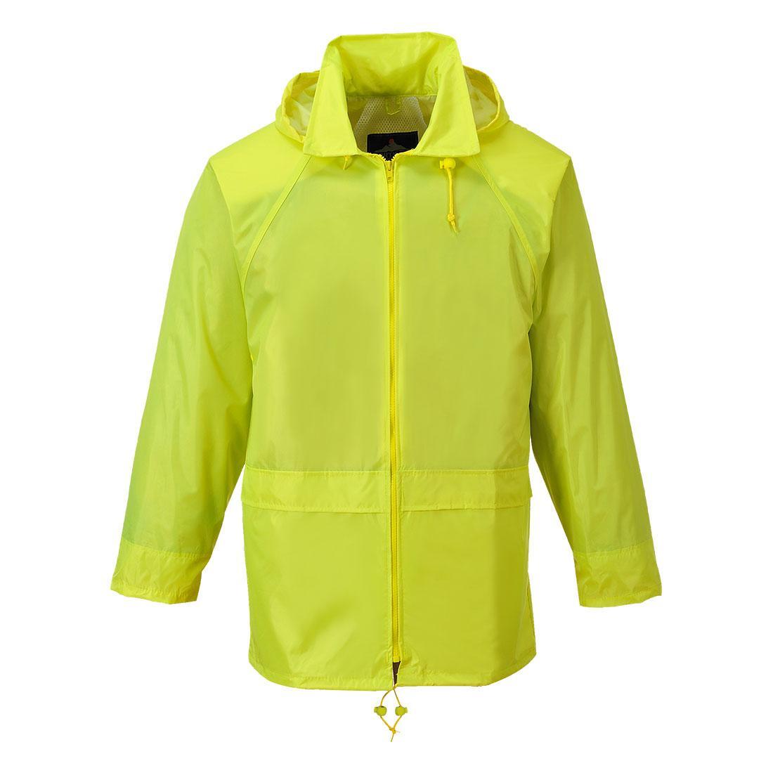 PORTWEST Mens Classic Raincoat (Yellow)