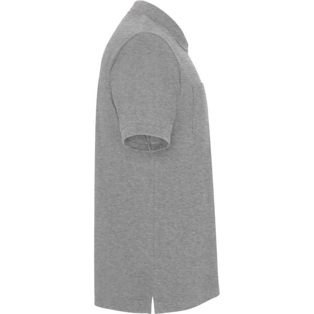 Maglietta Polo Maniche Corte Adulto Unisex Roly Centauro Premium Grigio Di Marna 3/4