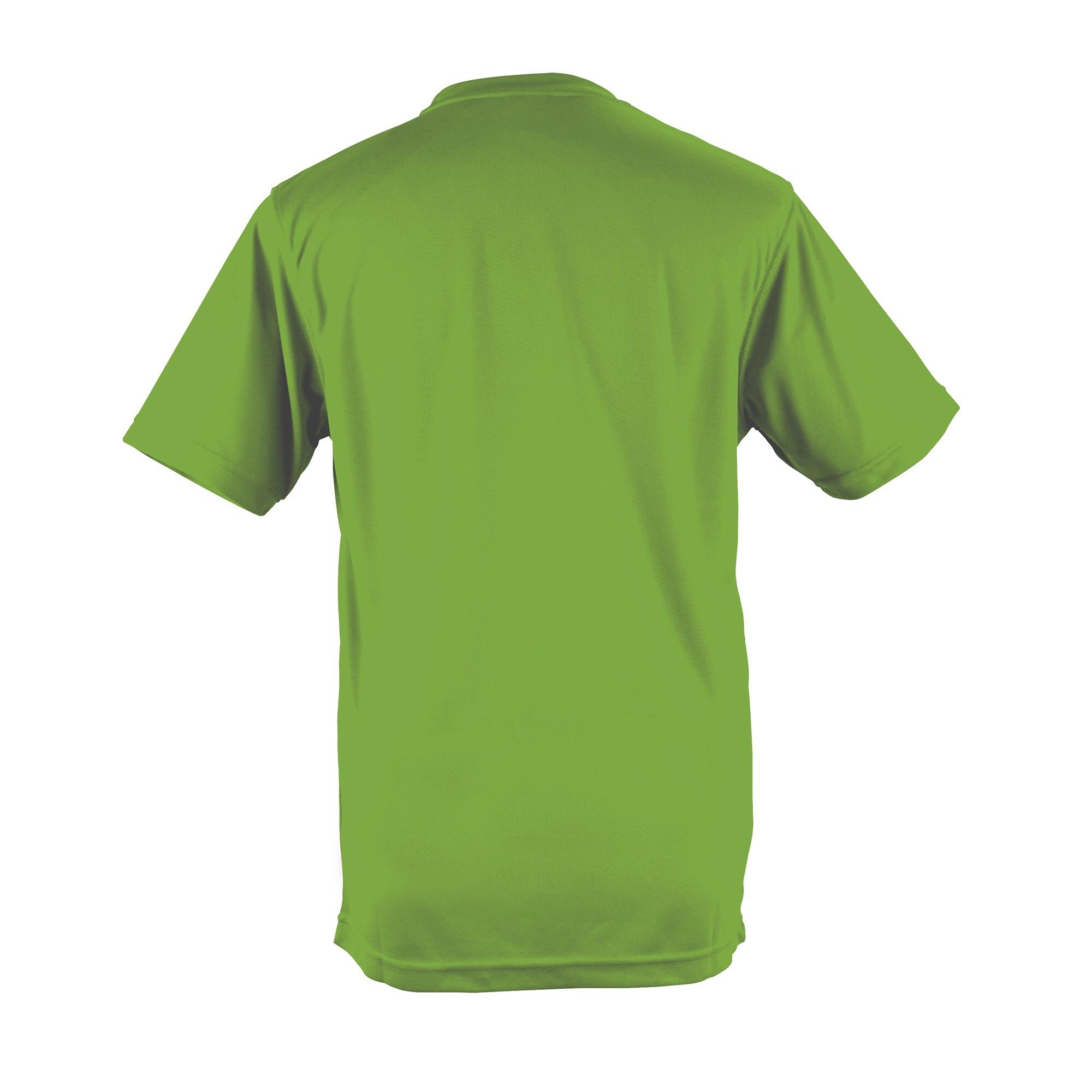 Just Cool Performance TShirt Herren Limette 2/2